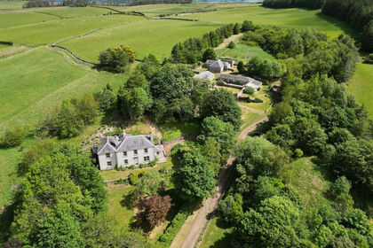 6.7 acres of Farmhouse for sale in Berwickshire, Roxburgh and Selkirk