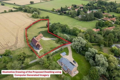 1.5 acres of Self Build Plot for sale in Pickworth