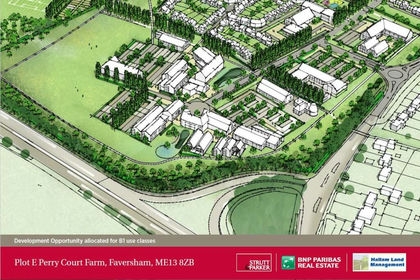7.4 acres of Development Land for sale in Faversham