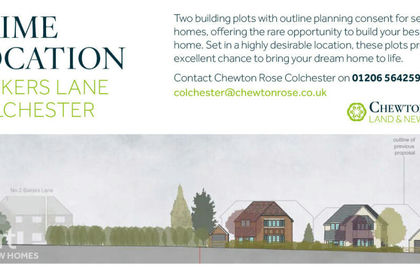 Self Build Plot for sale in Tolleshunt Major