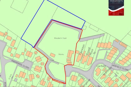 1.7 acres of Development Land for sale in Bishops Waltham