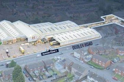 1.7 acres of Industrial Land for sale in West Bromwich