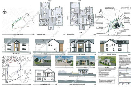 3.5 acres of Building Plot for sale in Henllanfallteg