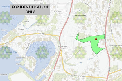 2.4 acres of Development Land for sale in Windermere and Bowness
