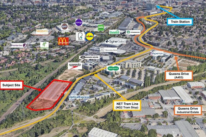 2.6 acres of Development Land for sale in Nottingham South
