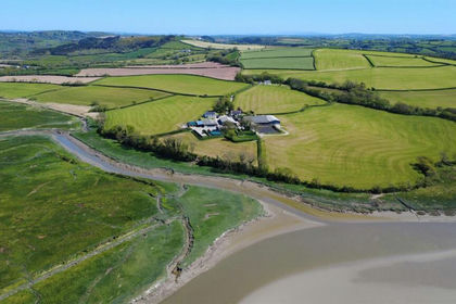 335.2 acres of Dairy Farm for sale in Llansteffan