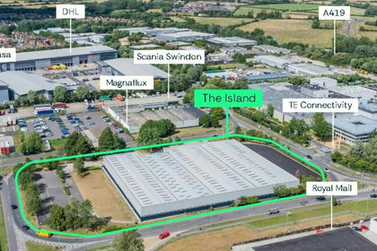 1.5 acres of Warehouse for sale in Nythe, Eldene and Liden
