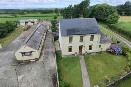 17.6 acres of House with Land for sale in Wolfscastle