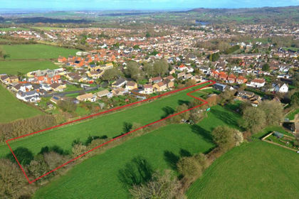 1.5 acres of Development Land for sale in Chard Town