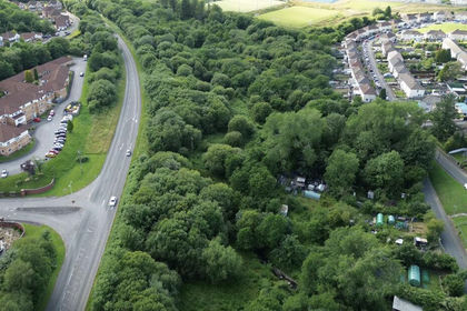 5 acres of Woodland for sale in Tonyrefail