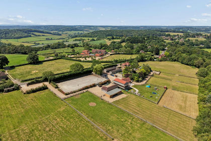 6.5 acres of Equestrian property for sale in Lane End