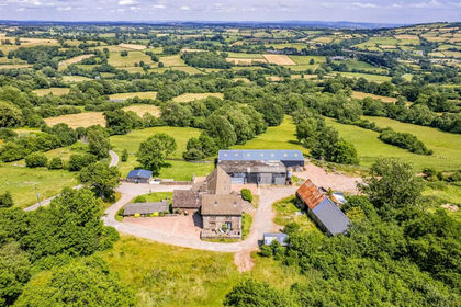 55 acres of Farmhouse for sale in Llanveynoe