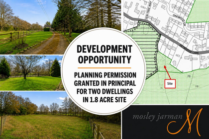 1.8 acres of Development Land for sale in Prestbury