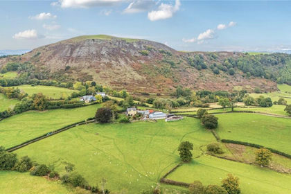 75.4 acres of Farm for sale in Llanfair Caereinion