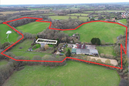 33 acres of Equestrian property for sale in Standon