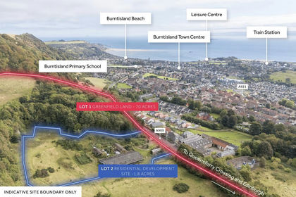 70 acres of Greenfield Land for sale in Cowdenbeath and Kirkcaldy