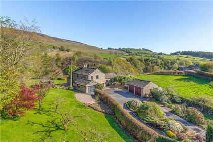 4.7 acres of Country Home for sale in Hazlewood with Storiths