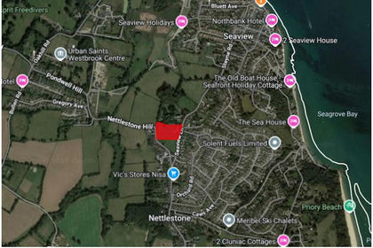 3.1 acres of Development Land for sale in Nettlestone and Seaview