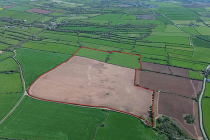 52.6 acres of Agricultural Land for sale in Lamphey