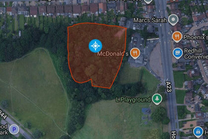 2.4 acres of Woodland for sale in Reigate