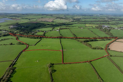 55 acres of Farmland for sale in North Petherwin
