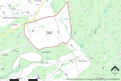 58.8 acres of Grazing Land for sale in Rudry
