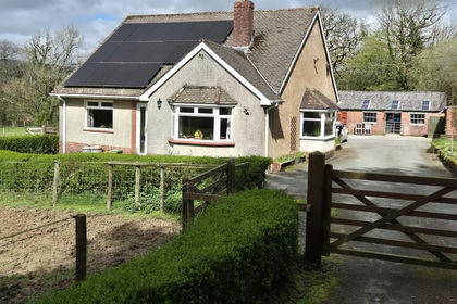 14 acres of Smallholding for sale in Llanfair-ar-y-bryn