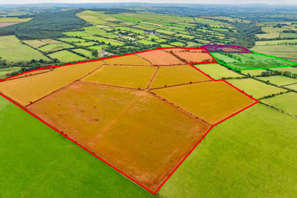 77.4 acres of Agricultural Land for sale in Llandysiliogogo