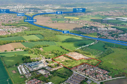 7.8 acres of Development Land for sale in Leeds South West and Morley