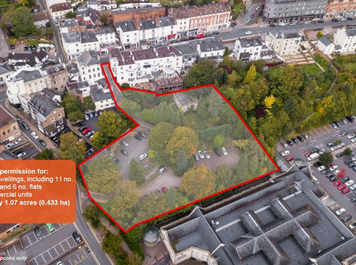 1.1 acres of Development Land for sale in Great Malvern