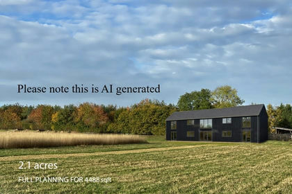2.1 acres of Building Plot for sale in North Luffenham