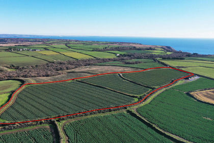 20.4 acres of Agricultural Land for sale in St. Buryan, Lamorna and Paul