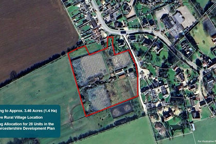 3.8 acres of Development Land for sale in Sedgeberrow
