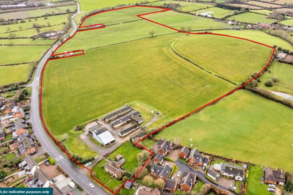 9.6 acres of Agricultural Land for sale in Inkberrow