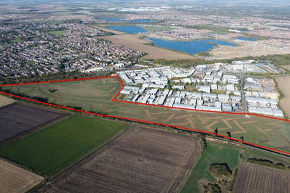 2.3 acres of Development Land for sale in Yaxley