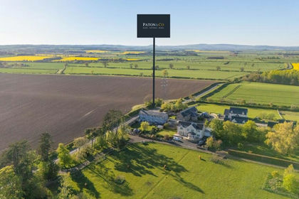 3.8 acres of Farmhouse for sale in Berwickshire, Roxburgh and Selkirk