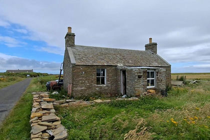 12 acres of House with Land for sale in Orkney and Shetland