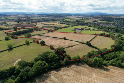28.6 acres of Agricultural Land for sale in Inkberrow