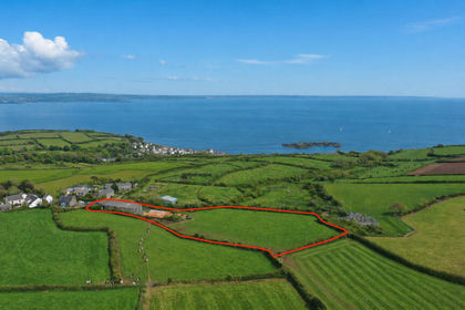2.5 acres of Building Plot for sale in Penzance