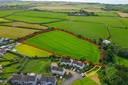 3.7 acres of Development Land for sale in St. Buryan, Lamorna and Paul