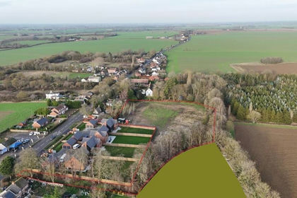 2.4 acres of Development Land for sale in Stonham Parva