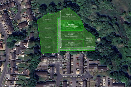 Land for sale in Yateley