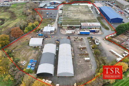 1.9 acres of Commercial Land for sale in Newtown and Llanllwchaiarn