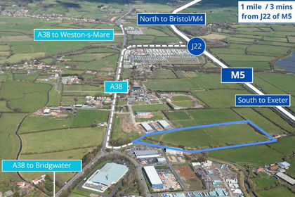 Industrial Land for sale in Burnham-on-Sea and Highbridge
