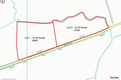 31.1 acres of Agricultural Land for sale in Toft Newton