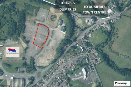 1.6 acres of Commercial Land for sale in Dumfries and Galloway