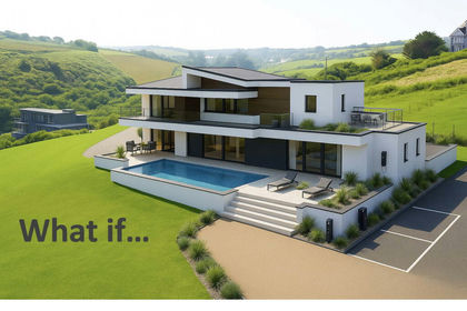 10.5 acres of House with Land for sale in Poundstock