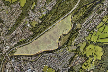 78 acres of Grazing Land for sale in Blaenhonddan