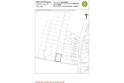 Small Plot of Land for sale in Guestling