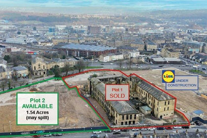 1.5 acres of Redevelopment Land for sale in Huddersfield